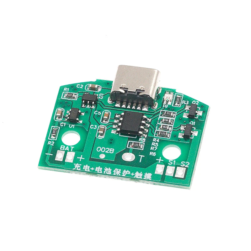 1/5/10PCS 8W Type-C Table Lamp Circuit Board USB Charging Three Gear Stepless Dimming Led Touch Small Night Lamp Control Module