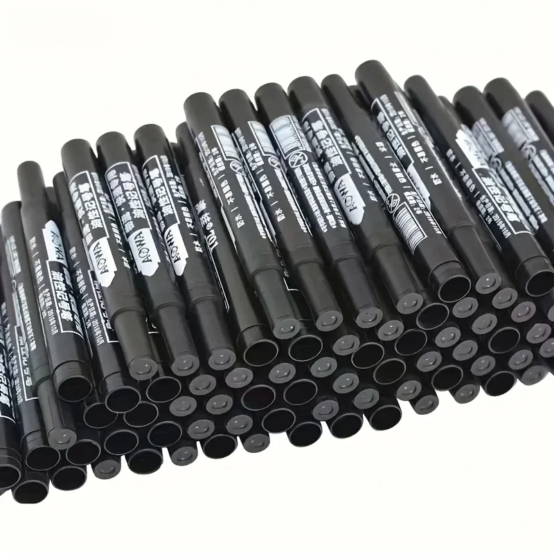 20 Pcs Waterproof Oil-Based Marking Pens - Super Large Capacity, Suitable for Express Delivery and Suitable for Outdoor Use