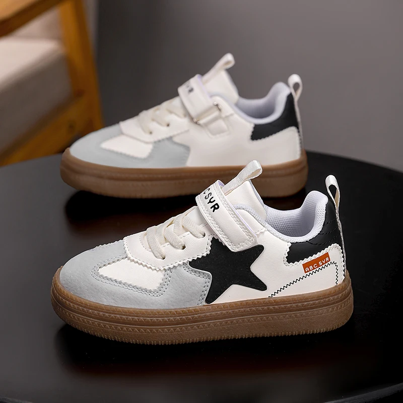 أحذية رياضية جديدة للأطفال منخفضة القطع للجري المنعش والمريح في الهواء الطلق، أحذية كاجوال بسيطة ناعمة وغير قابلة للانزلاق #6