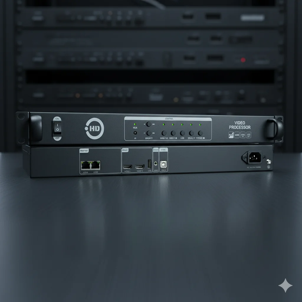 Huidu HD-VP210S 3-in-1 LED Display Controller for Hotel Mall Conference Exhibition Studio Video Wall