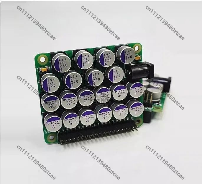Raspberry Pi DAC Audio Decoder Power Filter Purification Module 5116uf Digital Broadcast Accessory