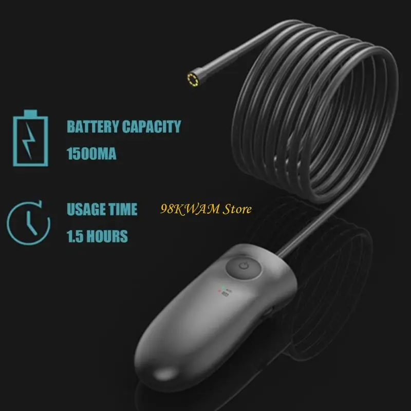 

Бороскопическая камера, водонепроницаемый промышленный эндоскоп, зонд 5,5 мм для ремонта автомобиля, эндоскопическая камера, 68