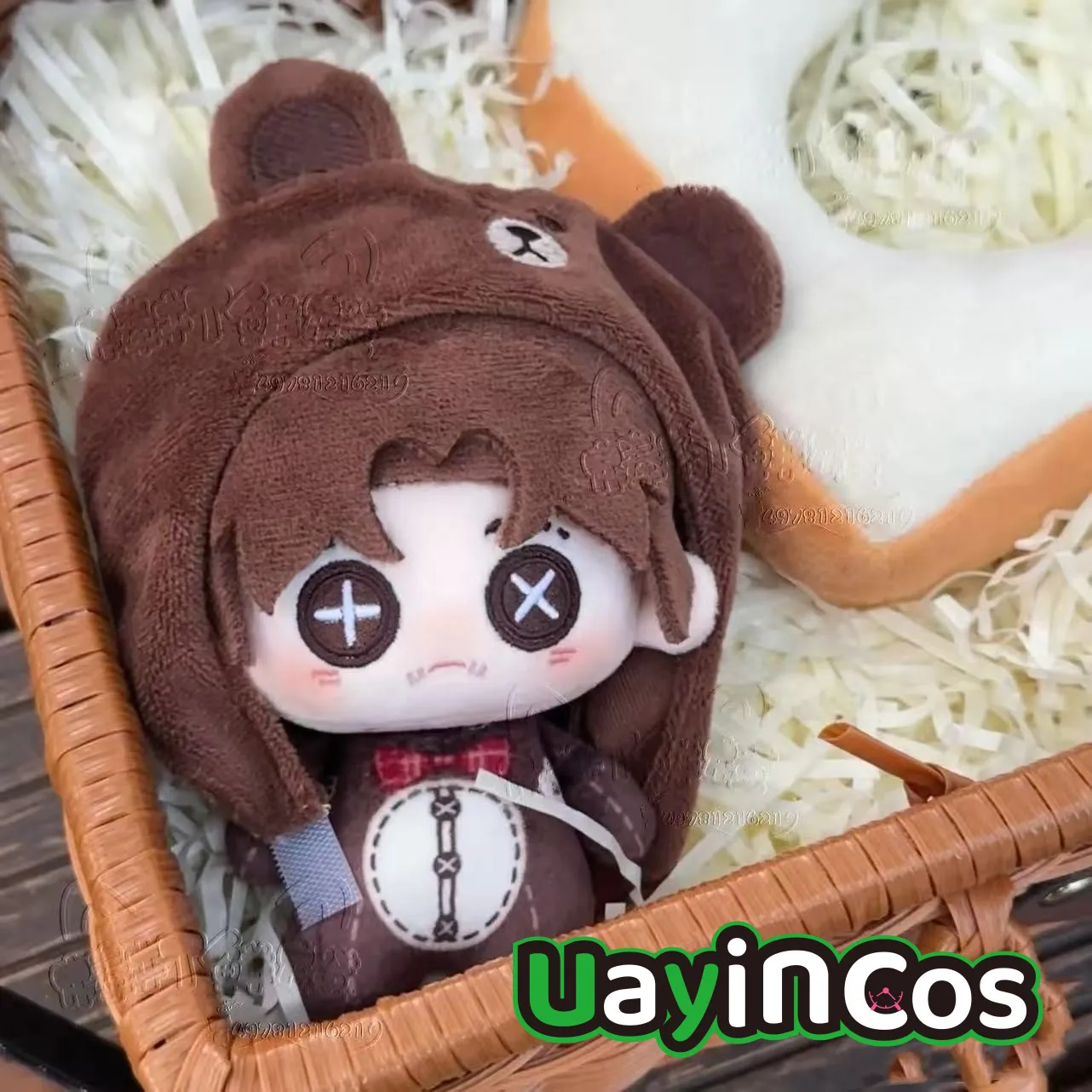 

10cm Identity Ⅴ Tracy Reznik Naib Subedar Melly Plinius Stuffed Plushies Plush Doll Clothes Anime Game Keychain Bag Toy Kids G