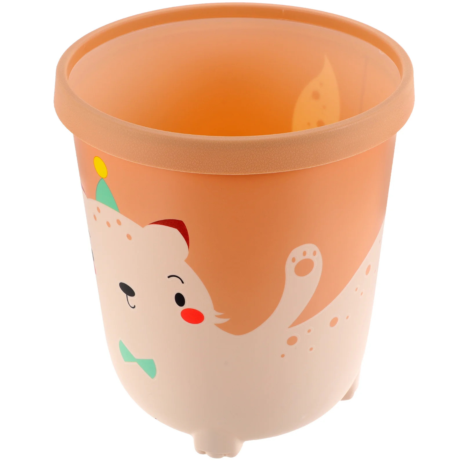 

Cartoon Garbage Bucket Large Capacity Living Room Trash Can Bedroom Waste Container Multifunctional Household Storage Bin Paper