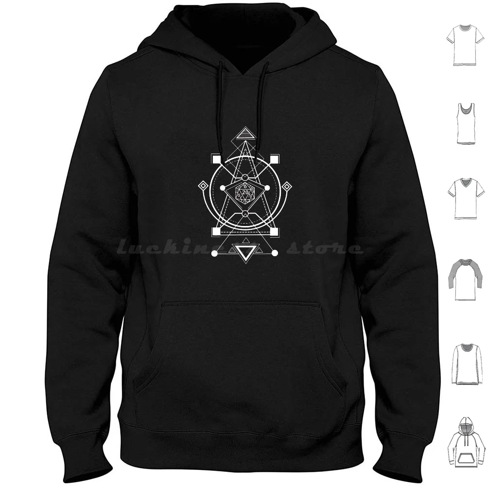 D20 Dice Hoodie Cot…