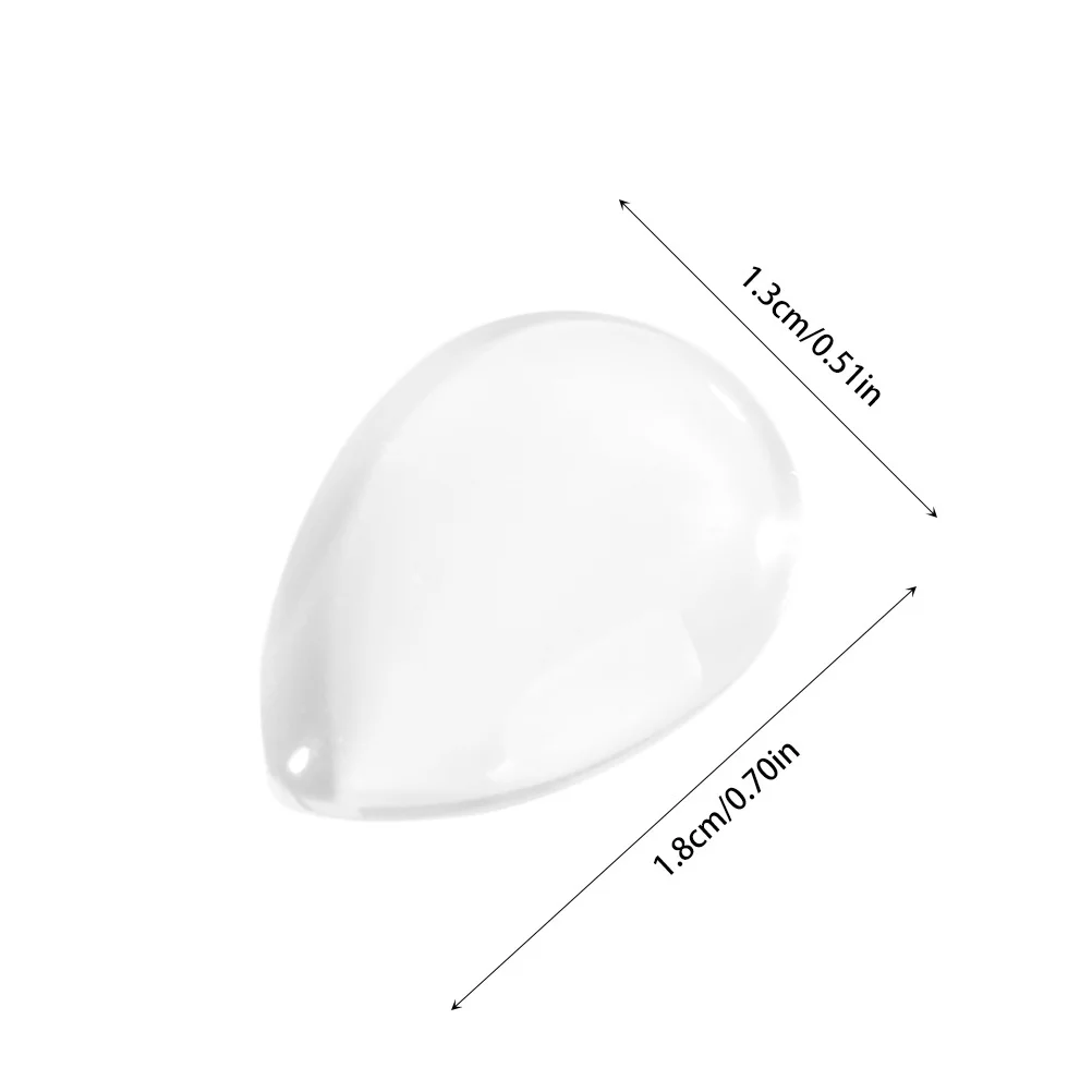 100 pièces de présentoir pour nuancier de vernis à ongles en verre transparent pour une sélection précise de vernis à ongles, outil de correspondance des couleurs DIY, présentoir de manucure