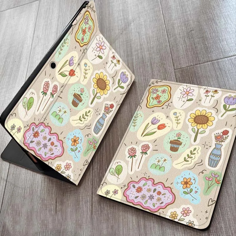 

Colorful Floral Patchwork Case For OPPO Realme Pad Air X 10.36 11 Inch Tablet