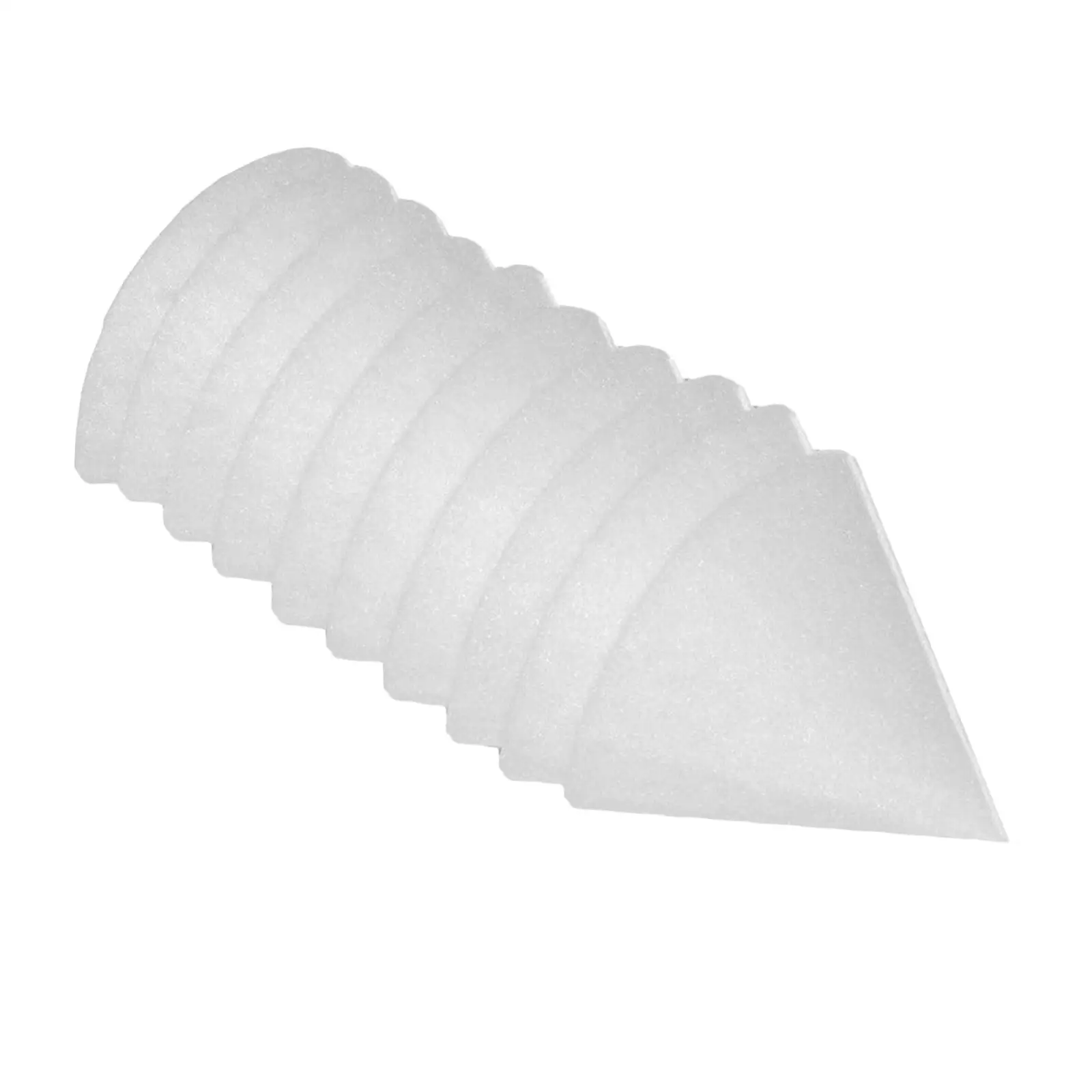Válvulas de escape de filtro de papel cónico, sistema de ventilación de baño, filtros de aire acondicionado reutilizables, reemplazo de filtros de aire, 10 piezas