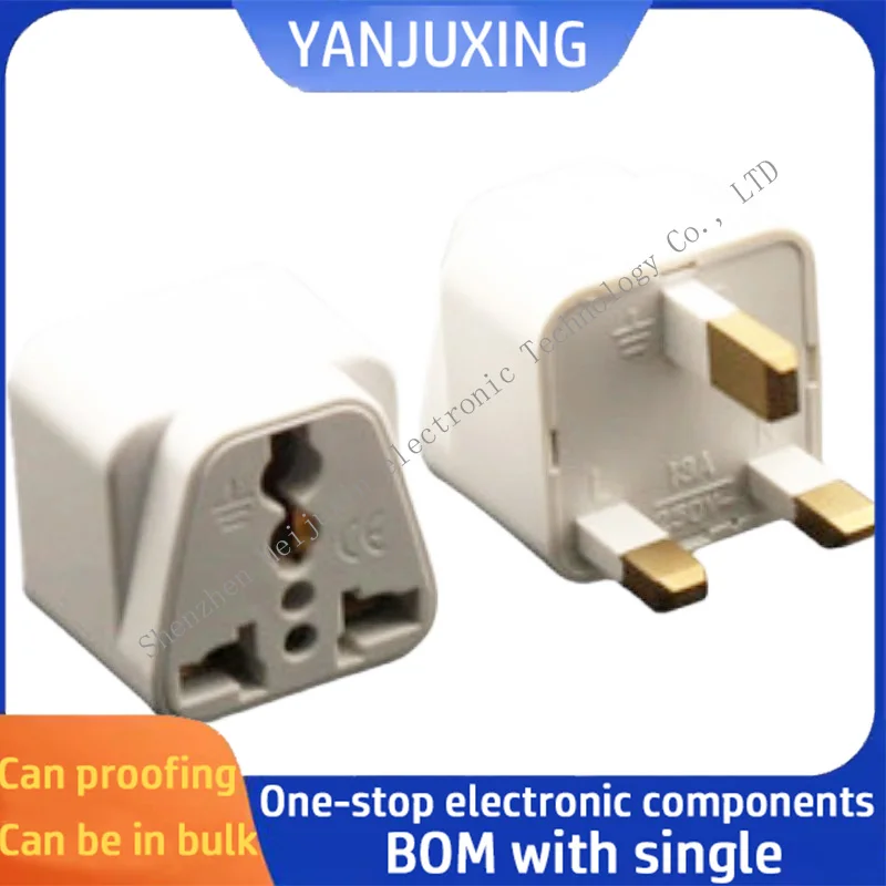 1~5PCS/LOT  NK-7 British socket multi-country conversion plug used in UK, Macau, China, Hong Kong, etc