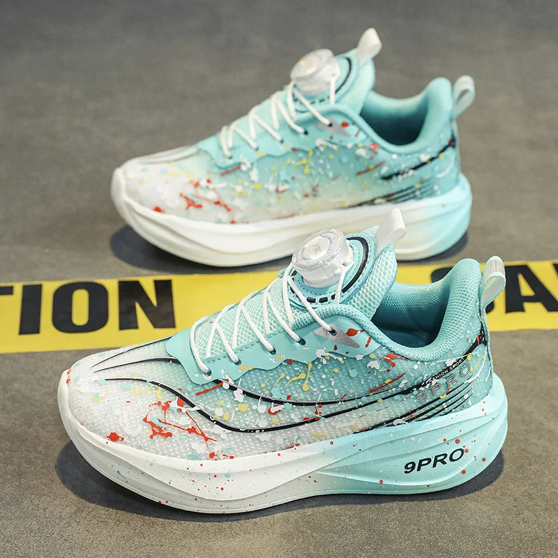 

Дышащая уличная детская обувь для бега и отдыха для мальчиков, легкие кроссовки, обувь Four Seasons, детская модная спортивная обувь