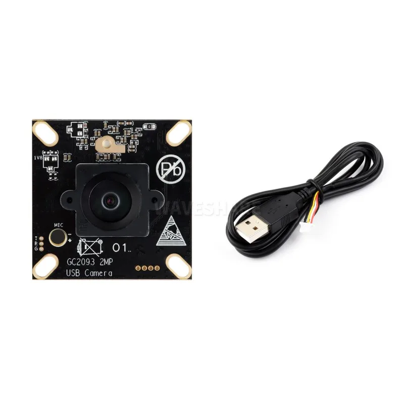 gc2093-2mp-usb-カメラモジュール、ワイドダイナミックバックライトイメージング、固定焦点、オンボードマイク