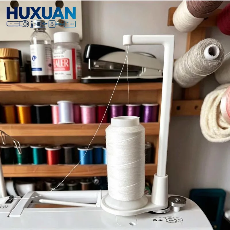 Universal Sewing Machine Spool Holder Anti-Winding Vertical Thread Guide Large for Home Patchwork Sewing Work