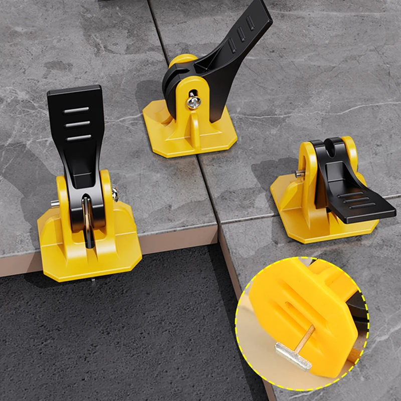 

10 Pcs Floor Tile Leveling System Clips Leveler Adjuster For The Tile Laying Fixing Flat Ceramic Wall Construction Tools