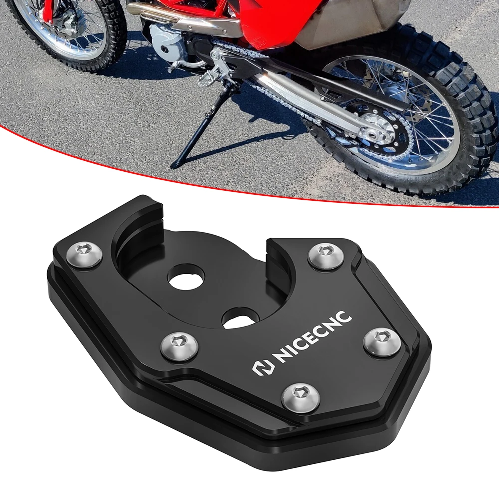 For GasGas ES700 SM700 Kickstand Enlarger Pad Footstand Extension Plate for Husqvarna 701 Supermoto 701 Enduro/LR KTM 1290 SAR