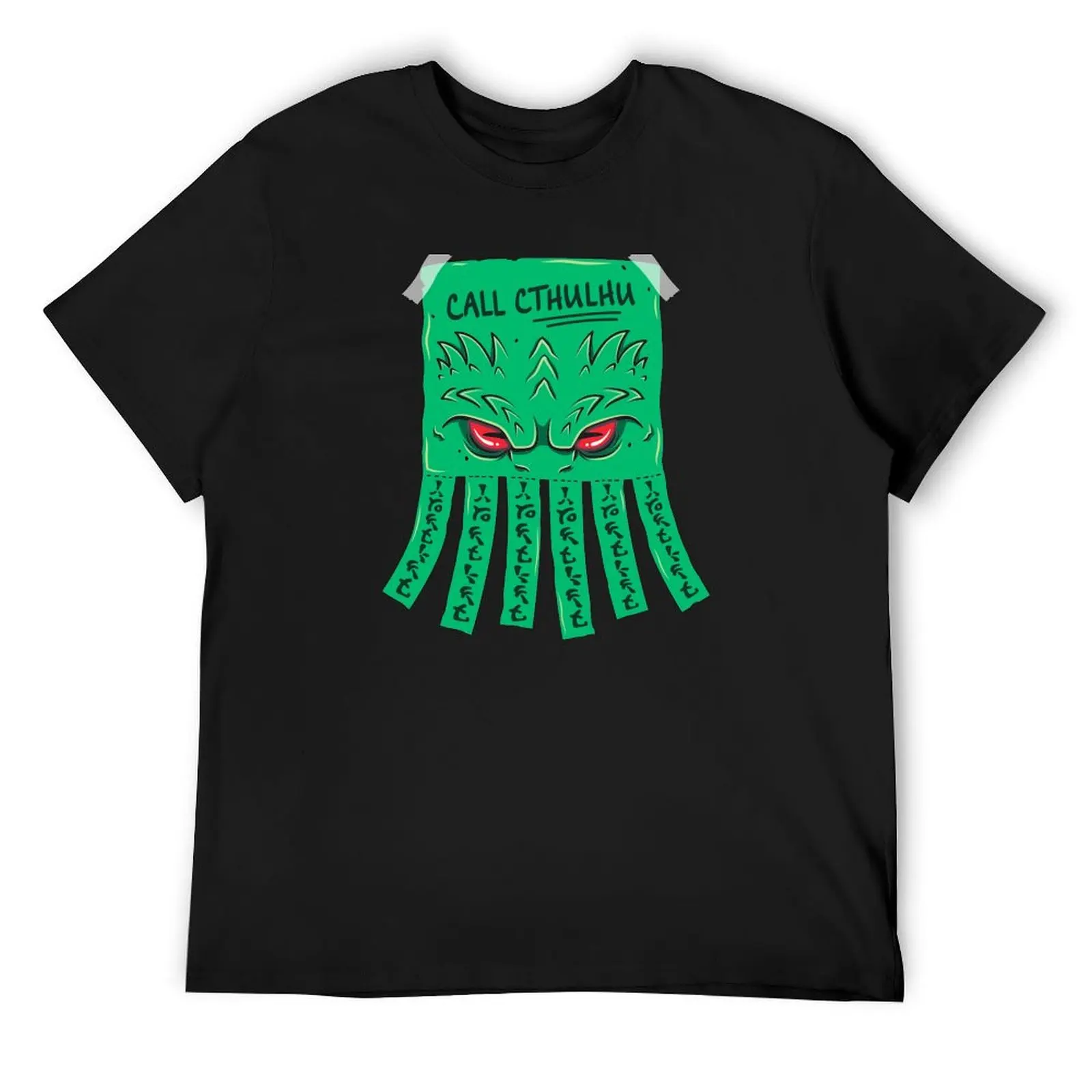 

Call Cthulhu T-Shirt oversized t shirt vintage blanks t shirt for men