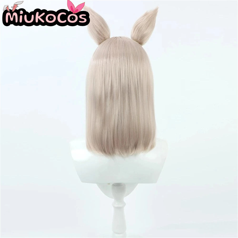 W MAGAZYNIE Peruka Cosplay Happy Meek z Uszami i Ogonem Umamusume:Pretty Derby