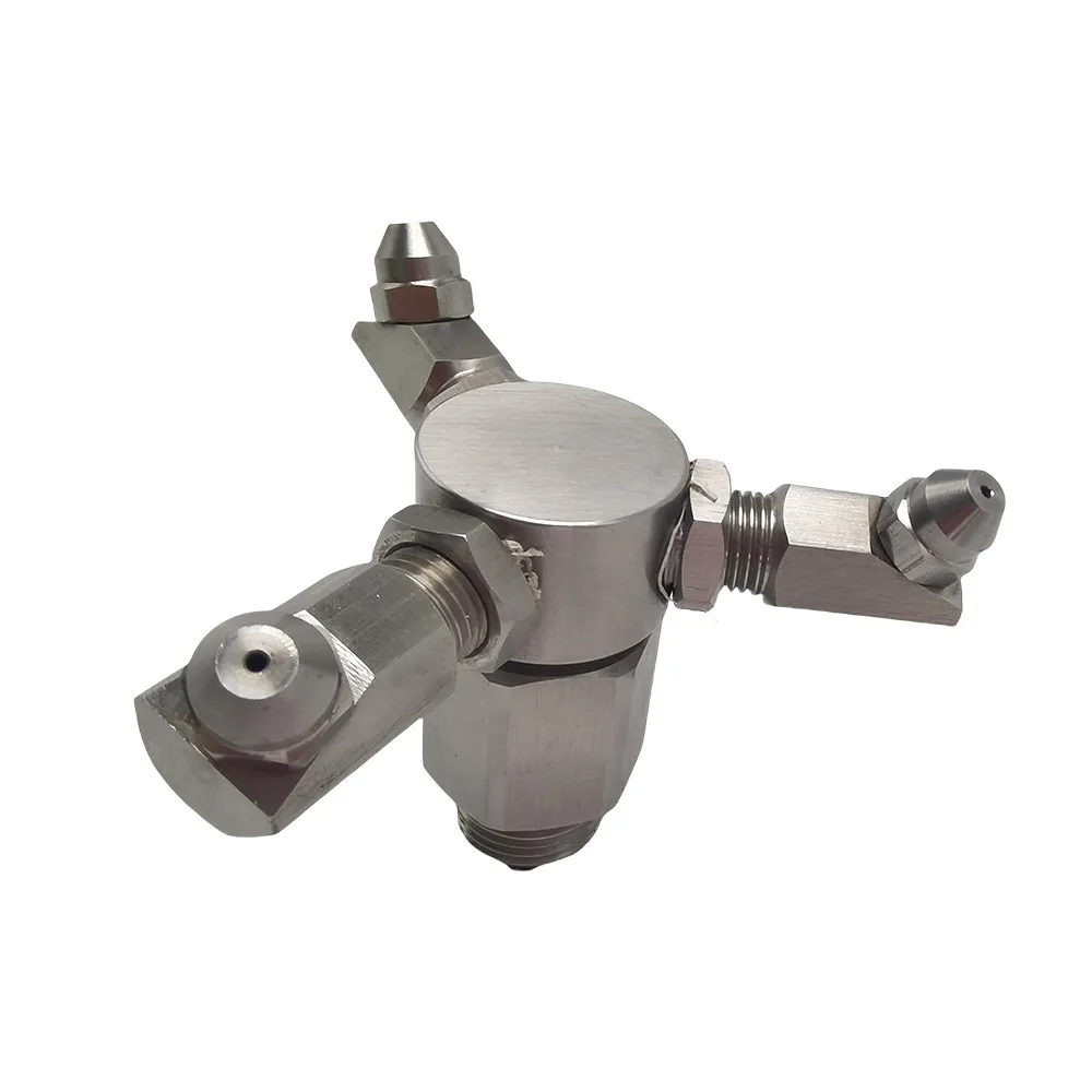 

Car washing machine stainless steel automatic rotary cleaning nozzle internal no dead angle rinsing spray head