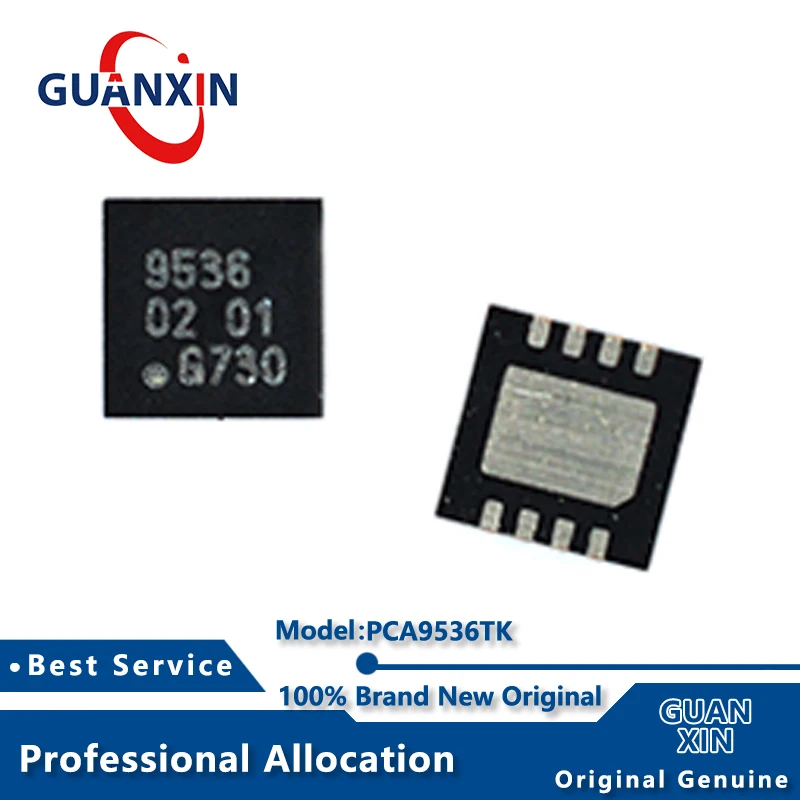 100% New PCA9536TK QFN-8 Marking 9536 PCA9536