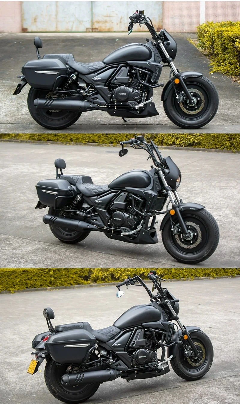 

For Haojue TR300 Comfortable Integral Dual Seat Cowl High Low Square Cushion Modified Motorcycle Accessories
