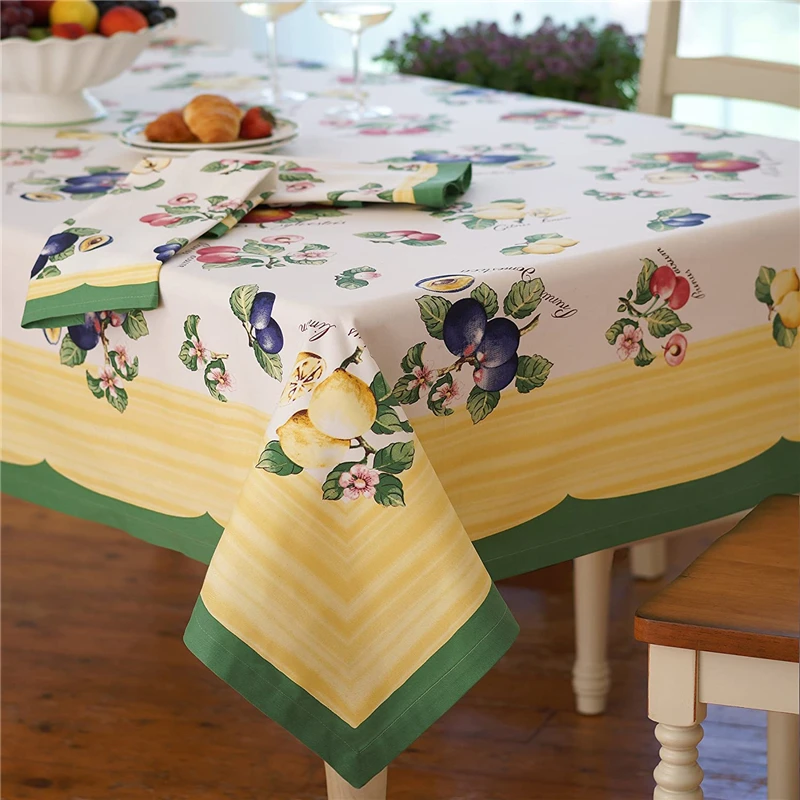 

Nordic Green Garden Tablecloth Home Waterproof Tea Table Tablecloth Pastoral Style Ins Restaurant Wedding Decoration Tablecloth