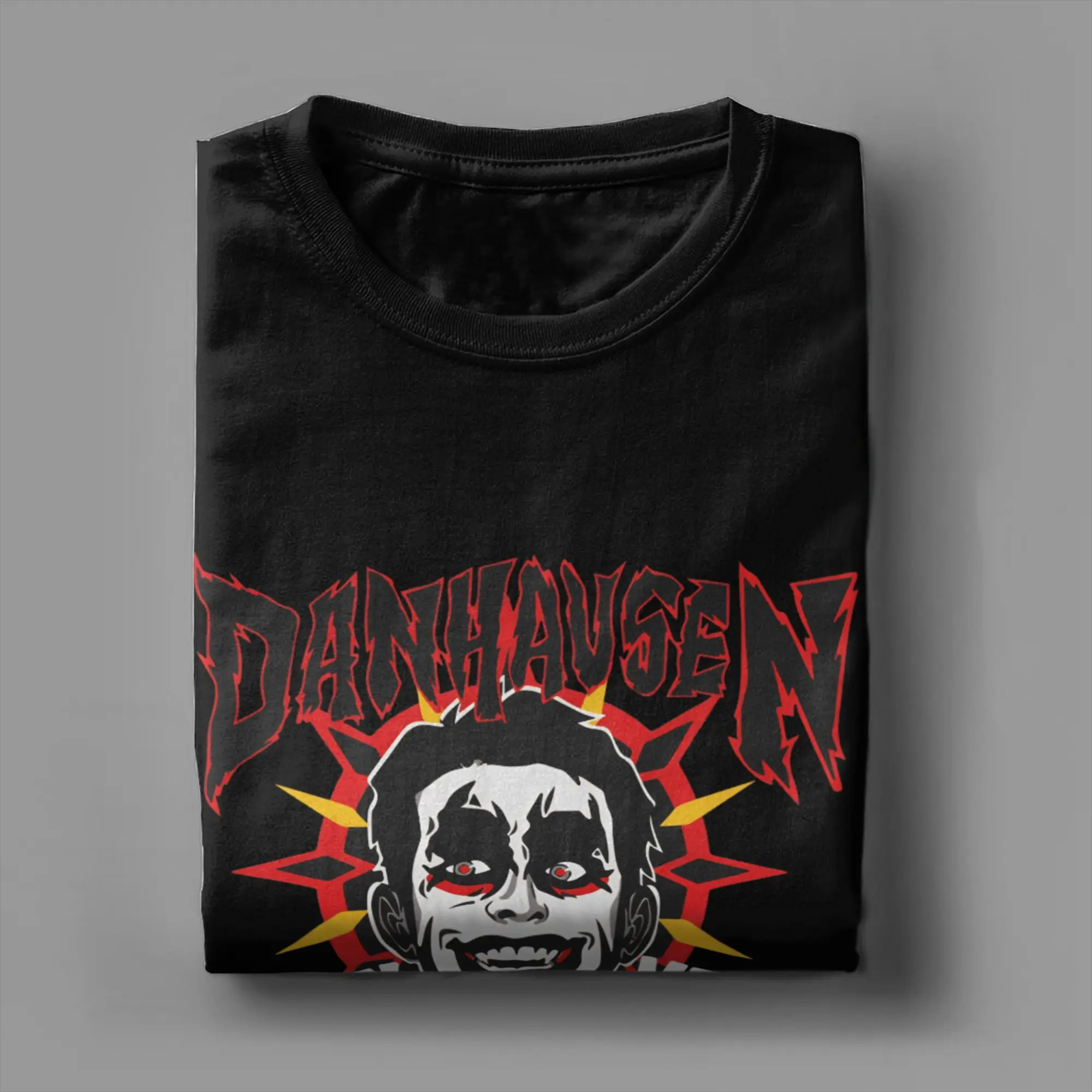 

Футболка Danhausen Wrestler Wrestling Very Nice Very Evil, летние футболки, мужские футболки из чистого хлопка с круглым вырезом, футболка с короткими рукавами