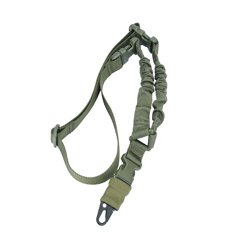 Pasek do strzelania Akcesoria myśliwskie Jednopunktowy pasek na ramię do karabinu Airsoft Paintball Outdoor Nylon Slant Span Lanyard