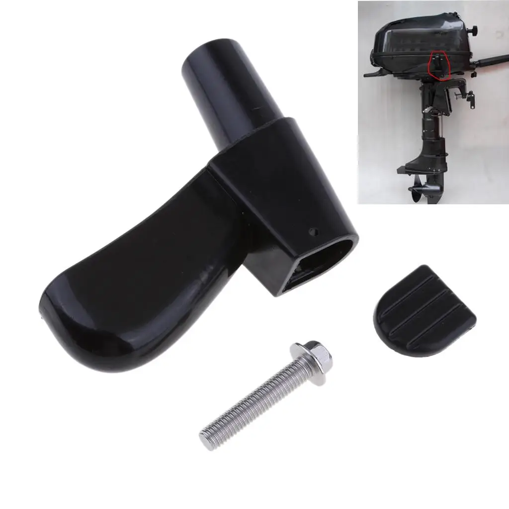 MagiDeal Durable Plastic Boat Outboard Gear Handle for Yamaha 4 Stroke 6HP Engine Kayak Canoe Boat Replacment Accessories