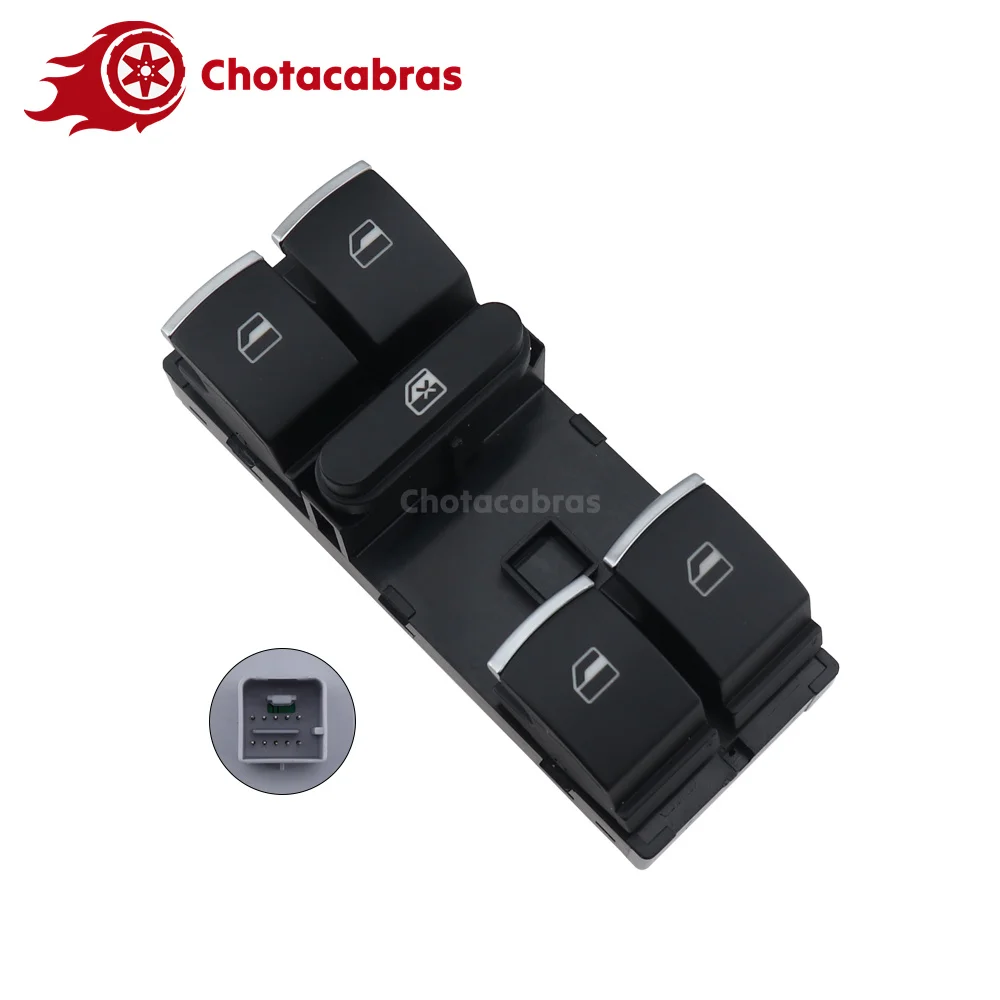 5ND959857 Power Window Master Switch Control Button For VW Jetta Tiguan Golf MK5 gti MK6 Passat B6 CC Seat Leon MK2 5ND 959 857