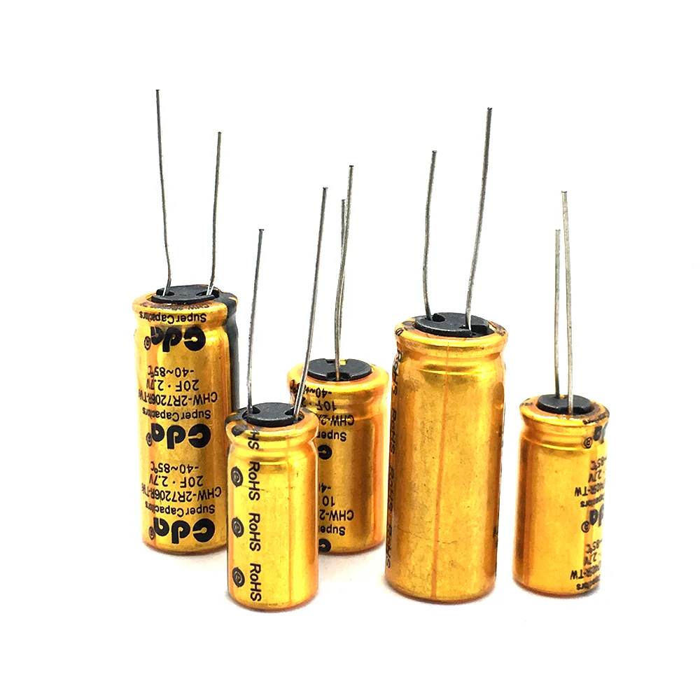 

CHV CDA Super Capacitors Farad Capacitor 2.7V 100F CHV-2R7107R-TW-S1 SuperCapacitors