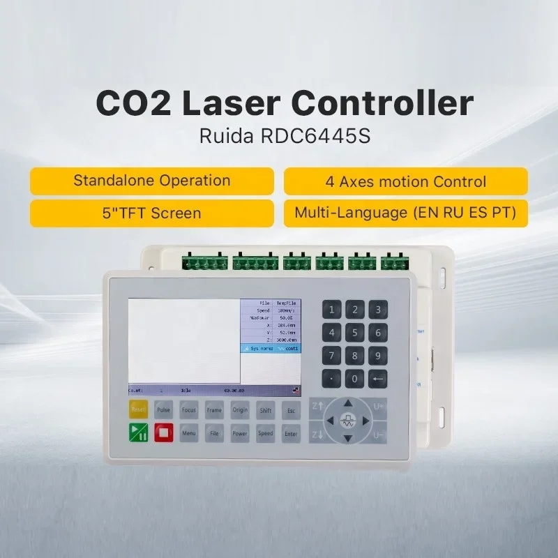 CNC Co2 Cutting Engraving Machine Control System Dsp Panel   Controller RDC6442g 6442 RDC6445