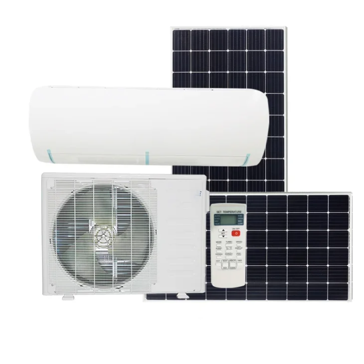 split wall mounted on grid  hybrid  inverter solar air conditioner