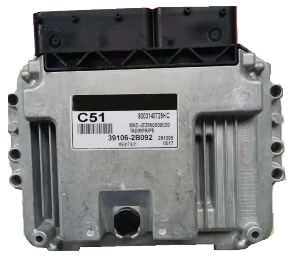 

Engine Computer Board Control Module ECM ECU 39106-2B092 C51 9003140725KC MEG17.9.21 for Hyundai