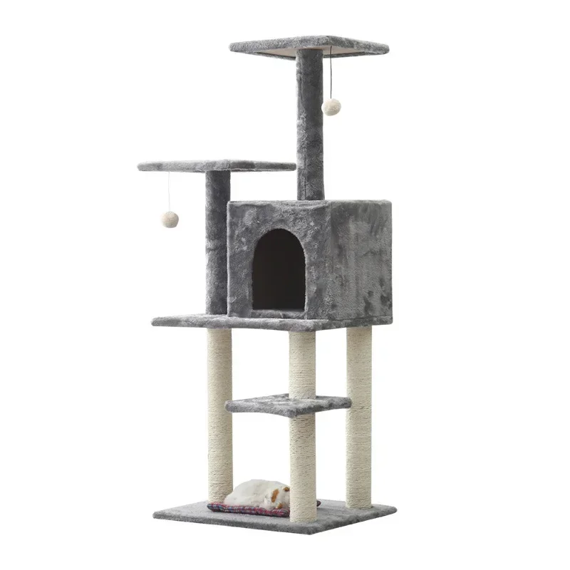 2022 New Pet Toys Interactive Rest Cat Furniture Cat Tree Tower Cat TreeHot Sales