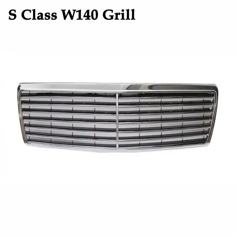 

A1408800583 Front Grille Grill Bumper For Mercedes Benz S Class Klass W140 S600 S320 1993-1998 Year Auto Outer Decoration Parts
