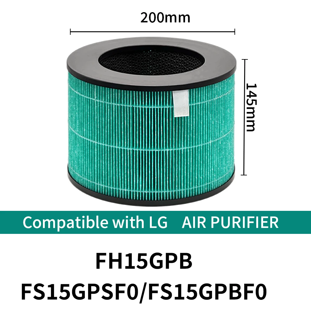 Compatible with LG AeroTower air purifier bladeless fan filter FS061PSSA/AF25CATM/AS201PRU0/AS35GGW20/FH15GPB/U9CS1C