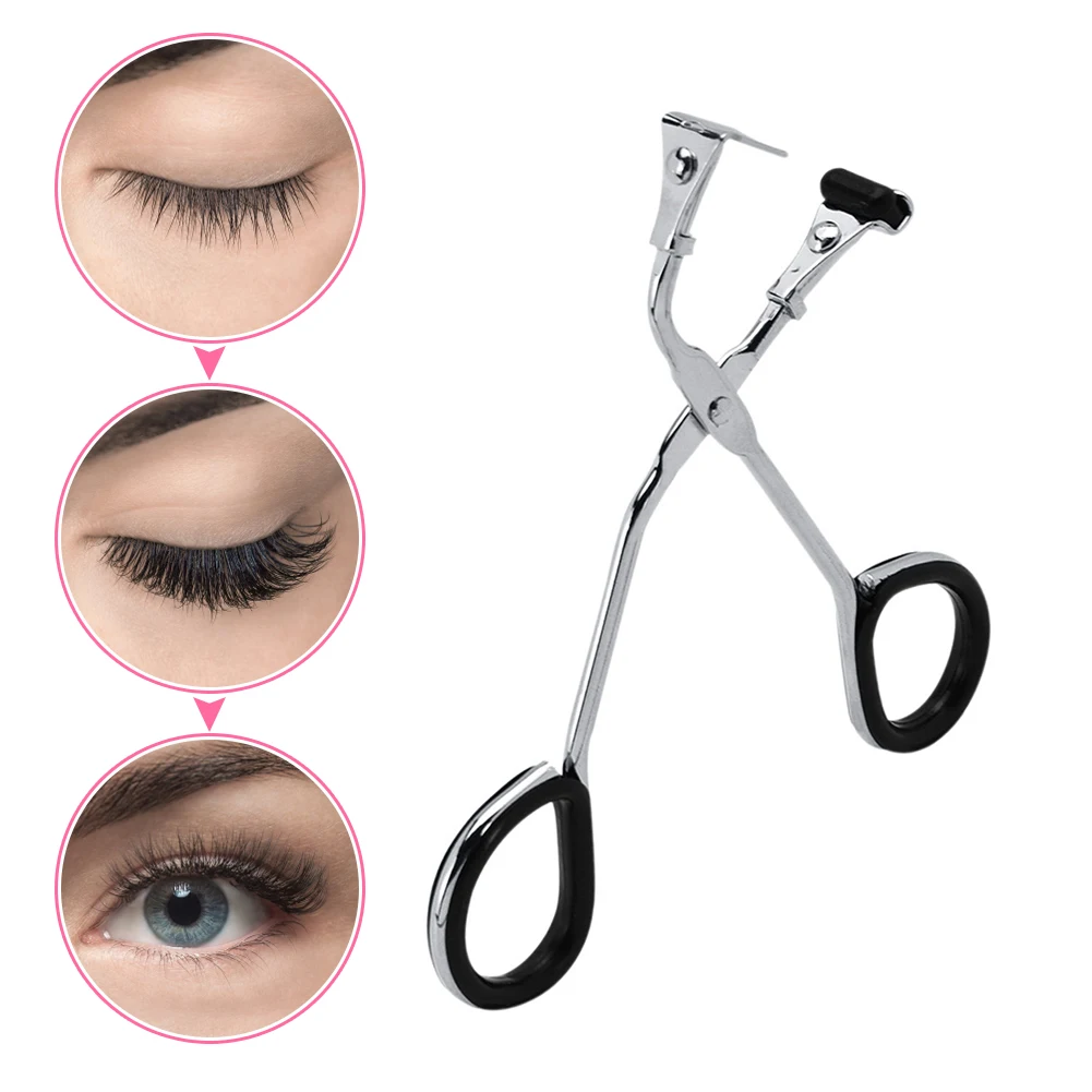 Partial Eyelash Curler Non-slip Eyelash Nature Curl Tweezers Long Lasting Eyelash Curling Enhancer Eye Beauty Accessories