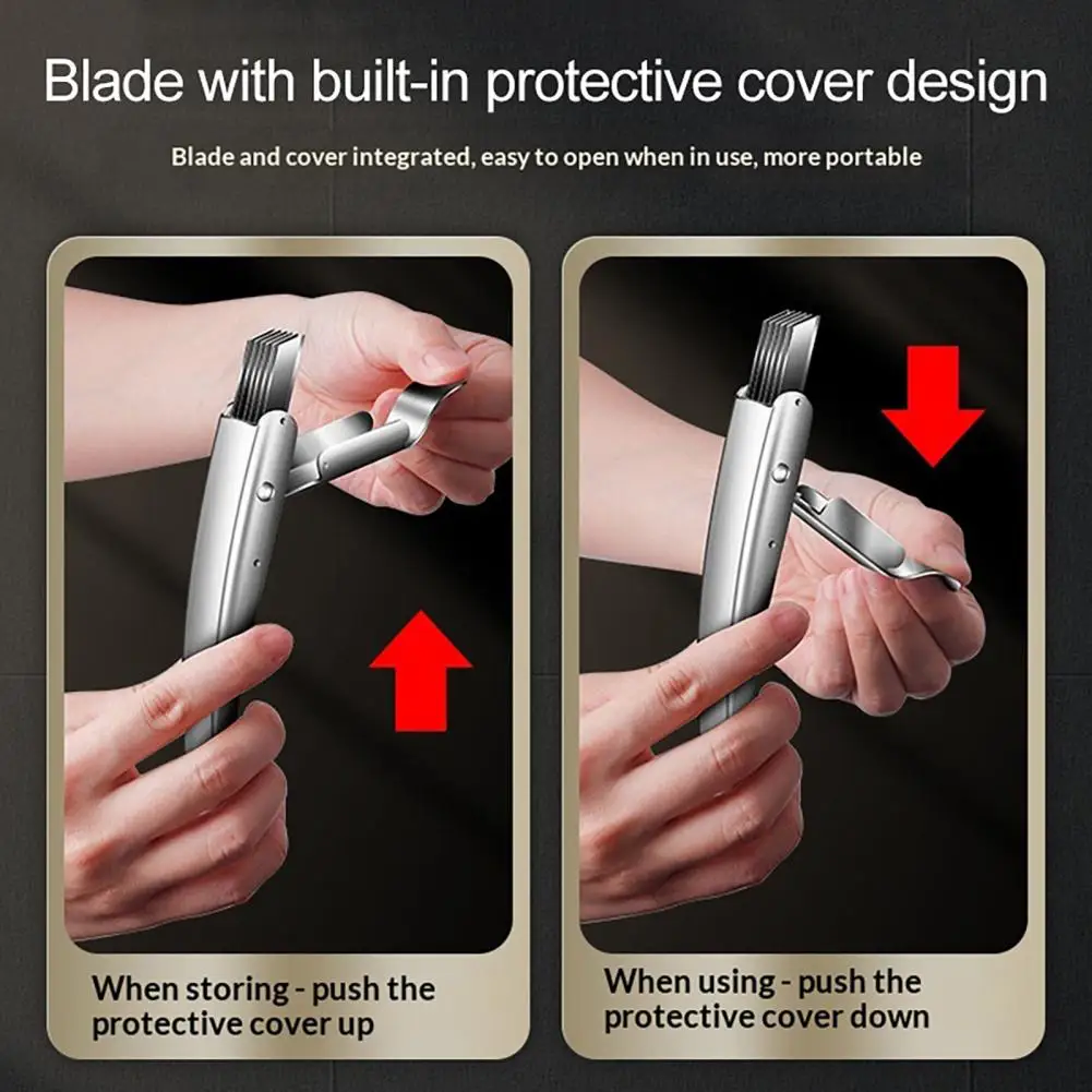 Multi-blade Vegetable Knife Stainless Steel Scallion Cutter Multi-blade Herb Chopper Kitchen Shredding Knife for Onions Garlic