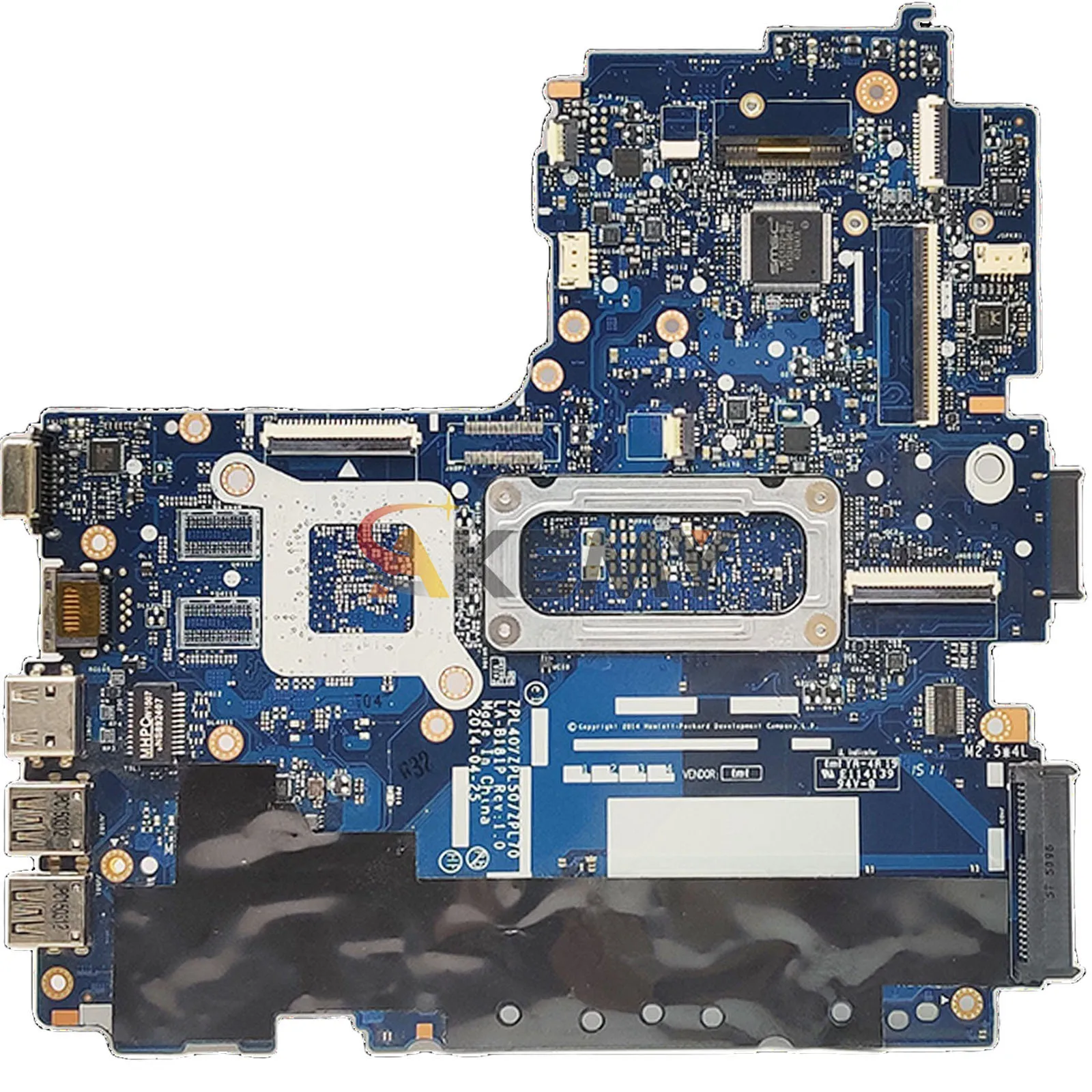 LA-B181P เมนบอร์ดแล็ปท็อปสำหรับ HP ProBook 440 450 G2 พร้อมซีพียู i3 i5 i7 รุ่นที่ 4 และ 5 799548-001 799962-001 ผ่านการทดสอบ 100%