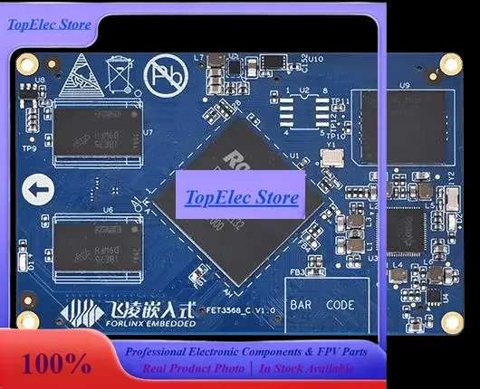 TopeForlinx FET3568-C RK3568 Linux/Android Debian1G 2G 4G 8G RAM System On Module Debug ROHs Application Industrial Debian