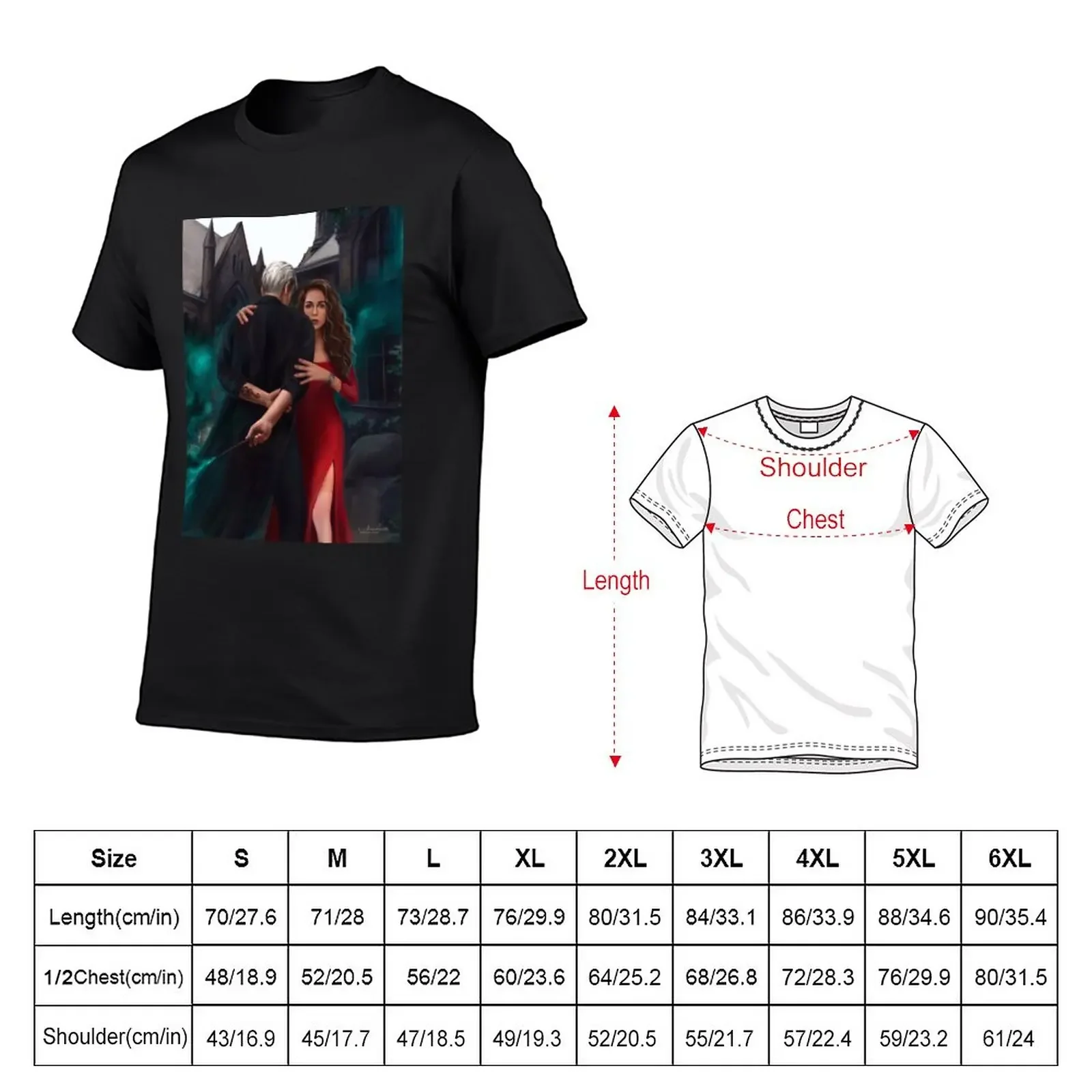 New manacled dramione T-Shirt cute tops plus size tops sports fans anime figures heavy weight t shirts for men