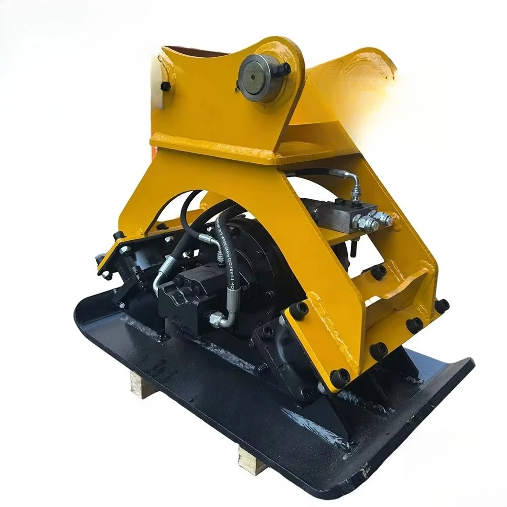 

Вибрационная насадка для компактора с фитилями для экскаваторов 17–23 тонны, вес 900 кг, гарантия 1 год — использование в дороге и фундаменте