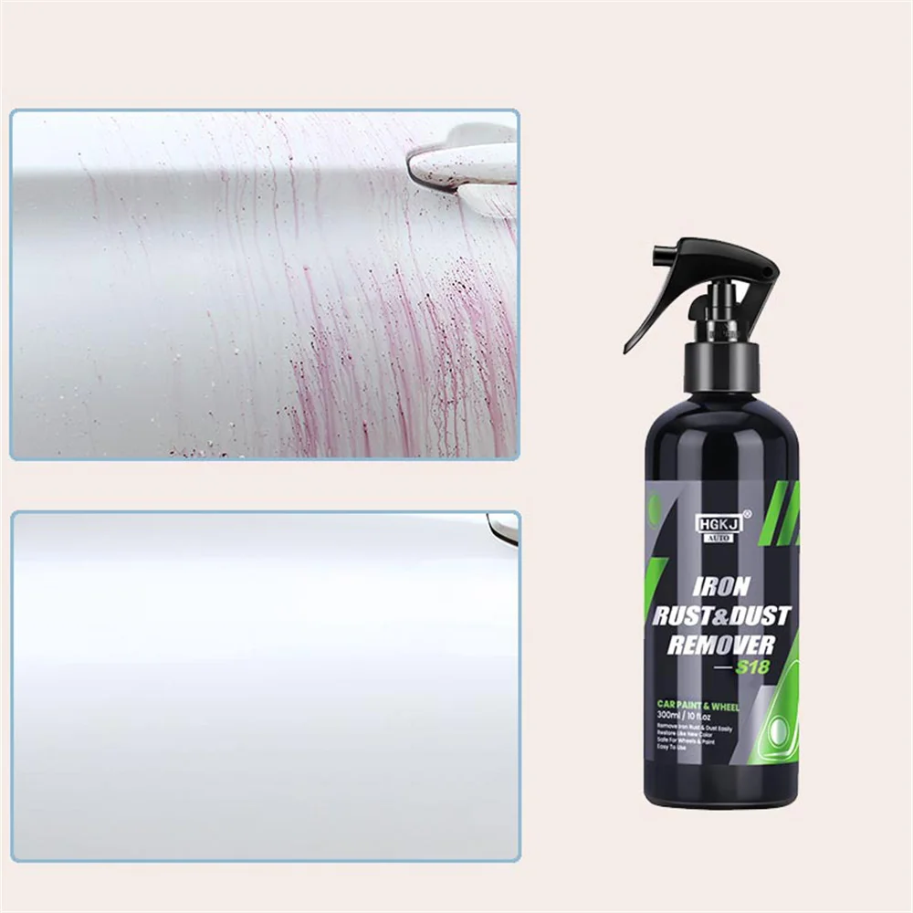 50/100/300ML Car Iron Rust Remover Protect Wheel And Brake Discs Dust Rim Rust Cleaner Auto Detail Tool Car Care Wheel Hub Brush
