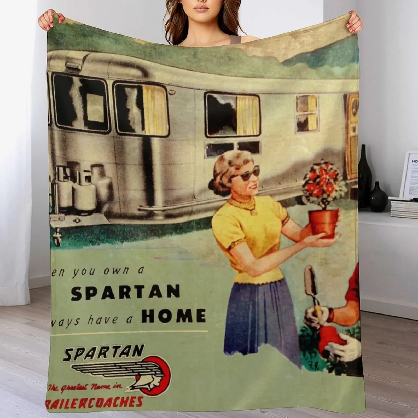 

Spartan Trailers Tulsa Throw Blanket Sofa Throw Travel Sofas Designers Blankets