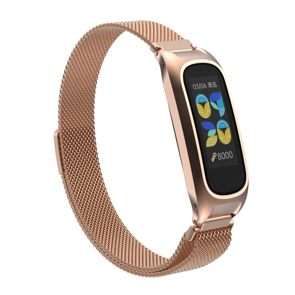 حزام ميلان المغناطيسي من الفولاذ المقاوم للصدأ لسوار معصم OPPO Band eva