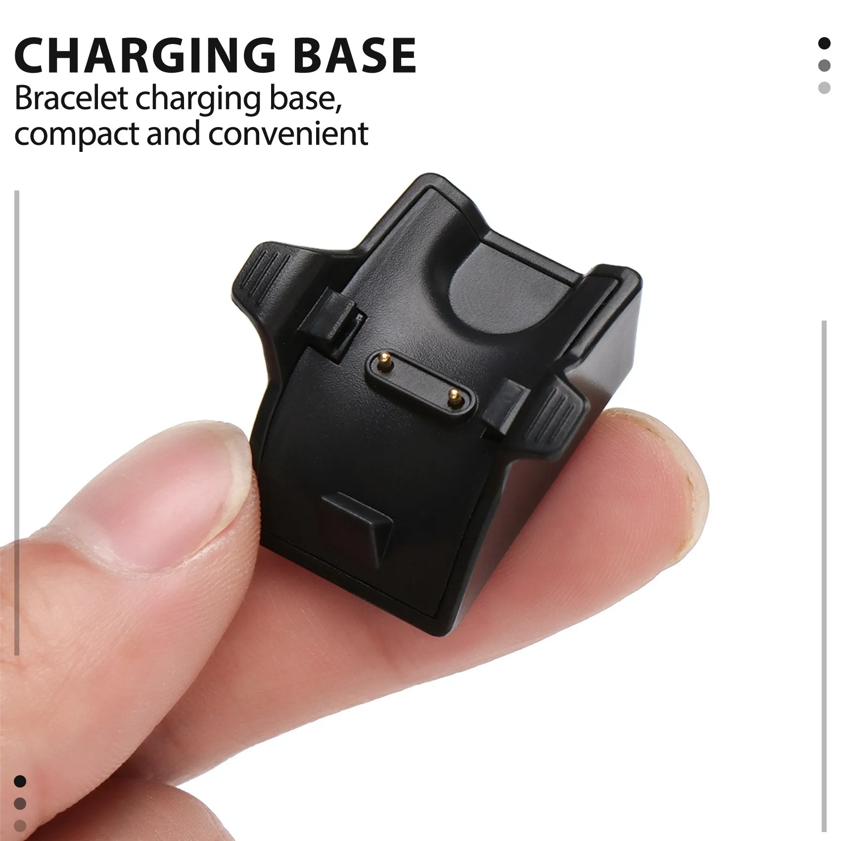 SMIEA Cavo di ricarica USB Base di ricarica per Huawei Honor Band 4 3 2 PRO Caricatore per braccialetto da polso