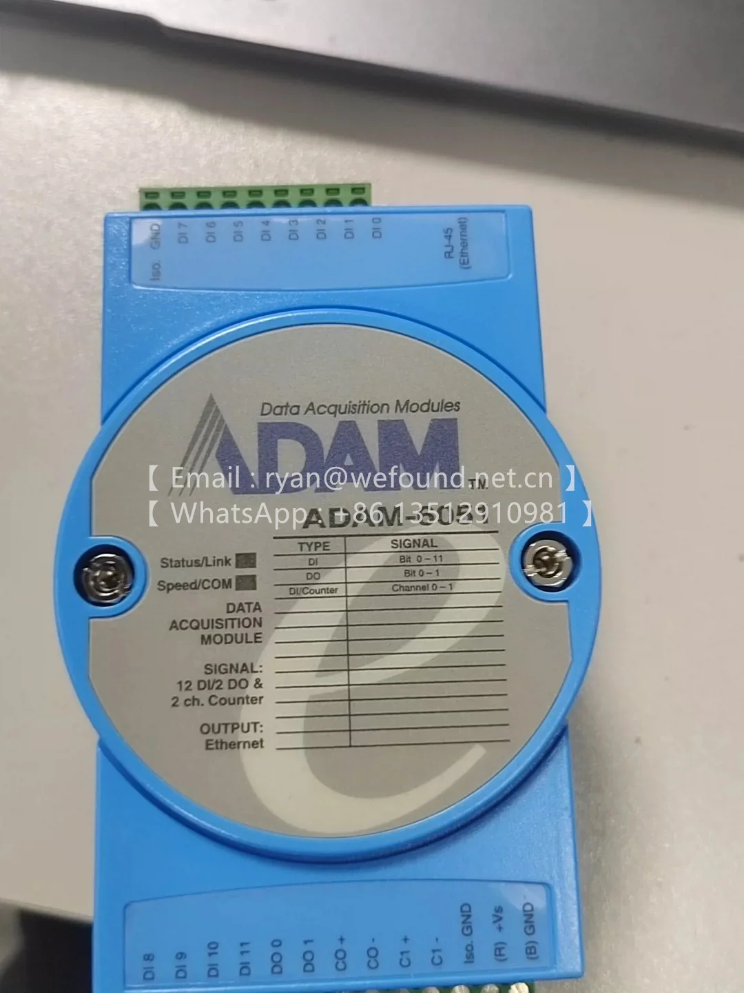 ADAM-6051-D 16-kanaals geïsoleerde digitale I/O-module met teller
