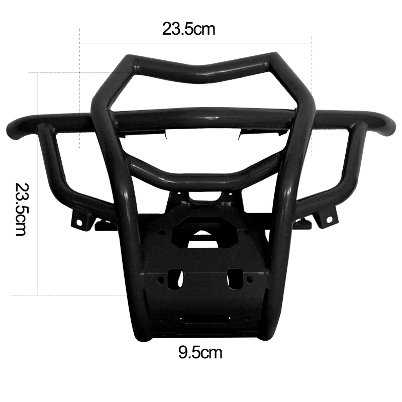 black Front Bumper Guard for can am Maverick X3