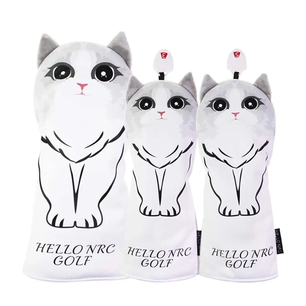 

Golf Putter Cover Head Covers Head Protector Cat Golf Headcover Golf Putter Headcover Golf Club Headcover Mallet Putter