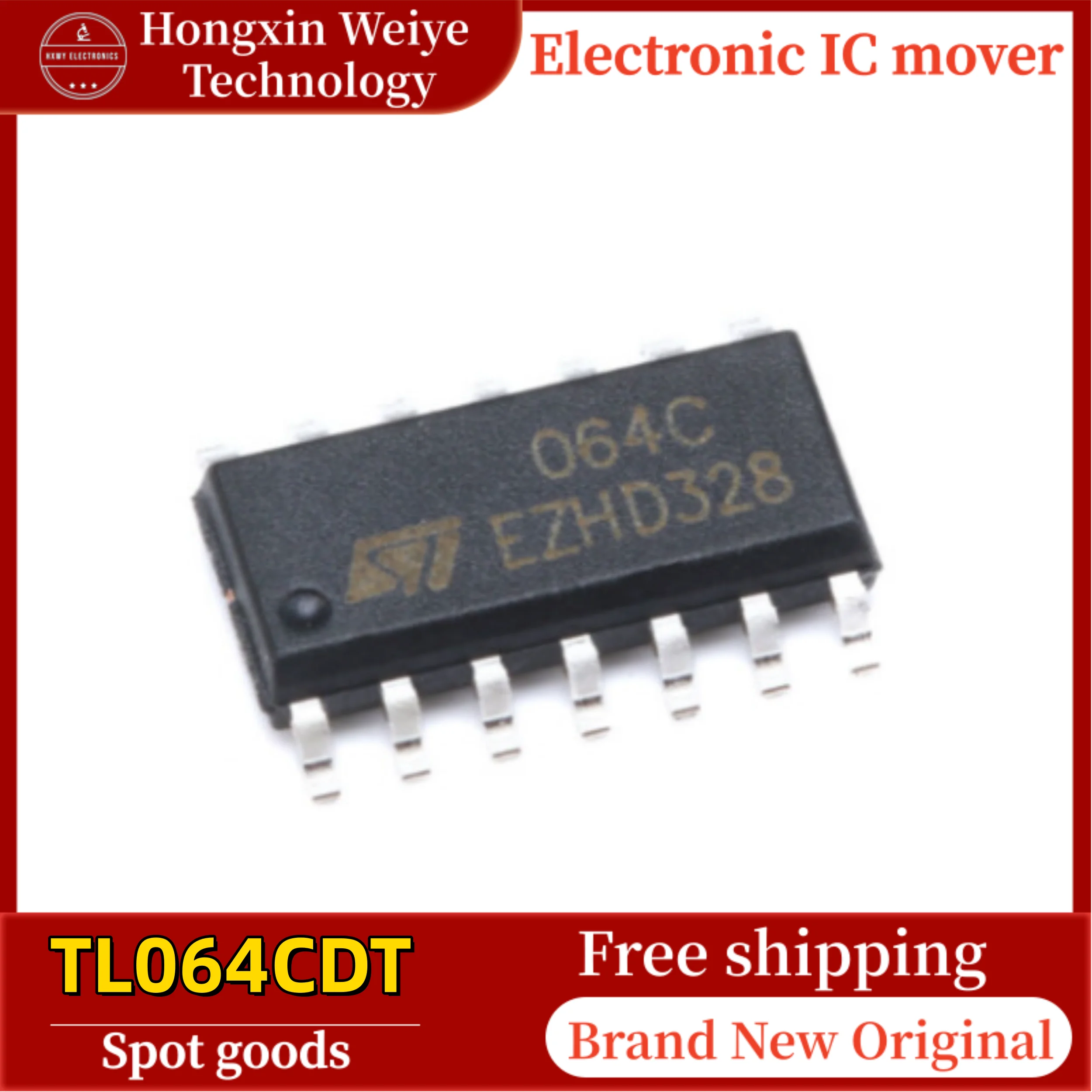 

20/30 PCS TL064CDT 064C TL064C SOIC-14 Operational Amplifier IC Brand New Original In Stock
