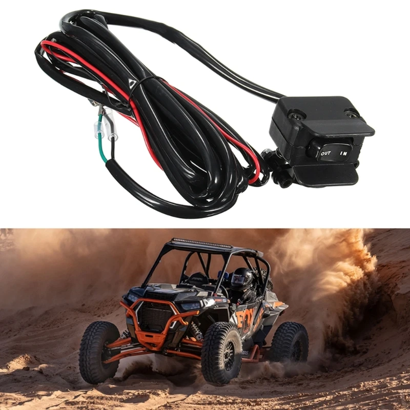 Heavy Duty Lenker Control Linie Winde Schalter 3-Meter Lenker Control Warn Zubehör für ATV/UTV Langlebig-dropship